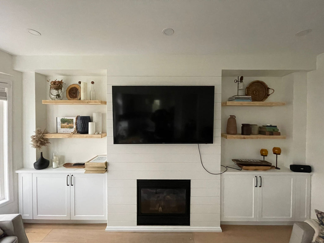 Fireplace Built-in cabinets